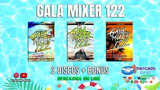 GALA MIXER 122 3 DISCOS  1 BONUS DE REGALO [upl. by Anatola]