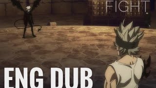 Asta vs liebe fight  full fight ENG DUB   Black clover [upl. by Nnaeilsel]