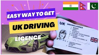 UK Driving License how to apply provisional licence drive uk licence india nepal pakistan [upl. by Tomlin]