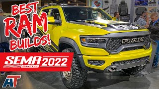 RAM Truck Builds of SEMA 2022  Highlights Event Coverage amp More [upl. by Rustie]