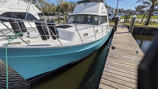 1981 Mainship 34 Trawler [upl. by Mohkos930]