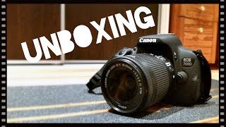 Canon EOS 700D Unboxing  Techcheck [upl. by Alliuqal]