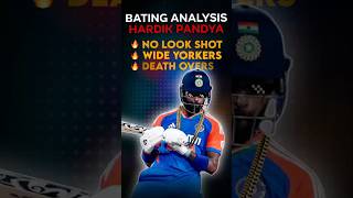 🔥 Batting Analysis  Part 2 Become a Deadly💀 Death over Basman like Hardik Pandya😎 shorts ytshort [upl. by Eedia]