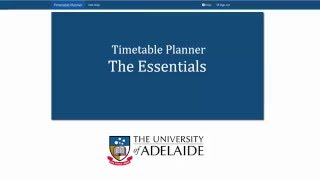 Timetable Planner The Essentials [upl. by Enrobso]