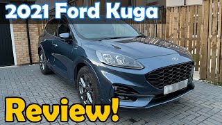 2021 Ford Kuga STLine 15 EcoBlue Review  My thoughts after three years ownership [upl. by Newcomb]