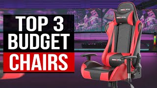 TOP 3 Best Budget Gaming Chair 2024 [upl. by Carlo]