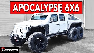 Apocalypse 6x6 Review Driving The Insane HellcatSwapped Jeep Gladiator Conversion [upl. by Paviour]