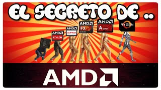 🔴La 🅥🅔🅡🅓🅐🅓🅔🅡🅐 historia de AMD 😱  Evolución de los procesadores de AMD y la BATALLA vs INTEL🤜🏻💥 [upl. by Eniamrehc]