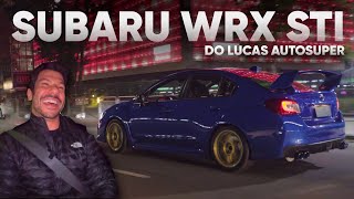 TESTAMOS O SUBARU WRX STI DO LUCAS AutosuperBr [upl. by Haidabo409]