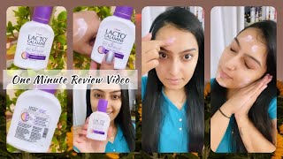 Piramal  Lacto Calamine Daily Face Care Lotion Oily Skin  1 Minute Review Video  kaursheeba [upl. by Geoff41]