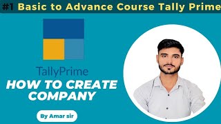 How to Create company in Tally prime  Tally prime mai company kaise banaye [upl. by Ettevram]