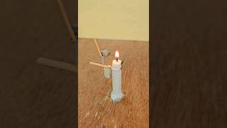 Candle extinguisher machine DIY homemade funny engineering candle funny [upl. by Fulbright]