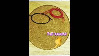 MANILLA fácil sencilla y bonita Tutorial Pulsera de trenza [upl. by Adnorrahs157]