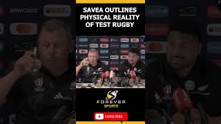 Ardie Savea explains physical battle [upl. by Selin617]