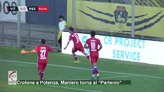 Crotone a Potenza Maniero torna al quotPartenioquot [upl. by Fesuy]