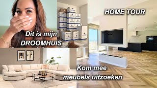 Home tour amp Meubels uitzoeken🏠🤎 [upl. by Kaltman]