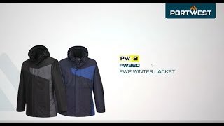 Portwest PW260  PW2 Winter Jacket  EN [upl. by Keppel]