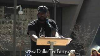 Alfonzo ZoNation Rachel  The Dallas Tea Party Rally  February 27 2010 Part 7B [upl. by Flodnar918]