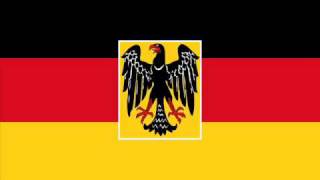 Deutscher Militärmarsch quotHie gut Brandenburg allewegequot [upl. by Esilenna694]