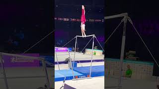 Antwerp 2023 Pauline SCHAEFER BETZ gymnast unevenbars worldchampionship [upl. by Davidoff]