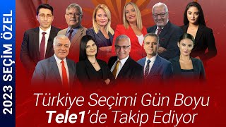 CANLI TELE1 gerçek sonuçları Türkiye ile paylaşıyor [upl. by Gelman]