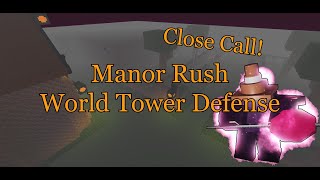 True Conehead is Dangerous World Tower Defense Manor Rush Win [upl. by Hildegard]