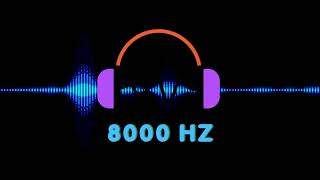 Tinnitus Sound Therapy  8000 Hz Tinnitus Relief Sounds  White Noises Tinnitus Masking Sounds [upl. by Nnad]