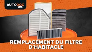 Comment changer le filtre dhabitacle sur une voiture TUTORIEL AUTODOC [upl. by Euqor956]