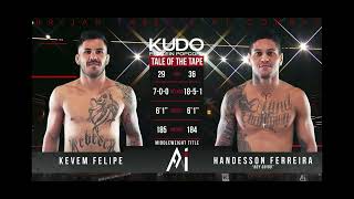 Handesson Ferreira Full Fight A1 Combat [upl. by Anaeel]