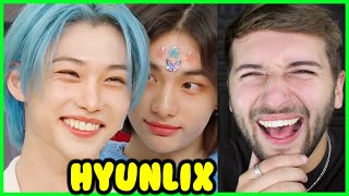 Hyunjin amp Felix are a living Tom and Jerry  Hyunlix moments Reaction [upl. by Nyla]