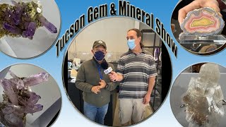 Gemstone Identification  Tucson Gem Show 2022 [upl. by Eidde]