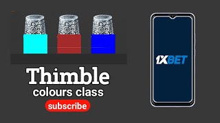 1xbet thimble hack  thimble colour and hack  thimbles Win trick  how to play 1xbet thimble games [upl. by Annat]