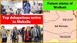 Top international delegations arrive in Mekelle  Future status of Wolkait [upl. by Schreiber]