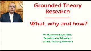 Grounded Theory Research What Why and How [upl. by Demetria382]