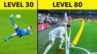 Cristiano Ronaldo Goals Level 1 to Level 100 [upl. by Valenta]