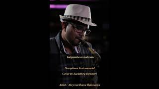 Kalpanalowa malwane  Abeywardana Balasuriya Saxophone Instrumental by Sachithra Dewasiri [upl. by Ahsym]