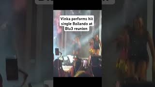 Vinka performs hit single Bailando at Blu3 reunion vinka [upl. by Yeaton]