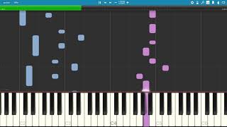 Arcadia  Obey Me  Shall We Date  Lucifer  Kazuya Yamashita  Synthesia  Piano Tutorial  BODO [upl. by Enelaj]