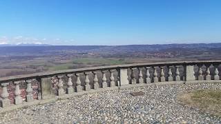 La Serra di Ivrea dalla balconata del castello di Masino [upl. by Aliled550]