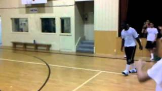 Backboard Breaking Dunk FAIL [upl. by Suiramed]