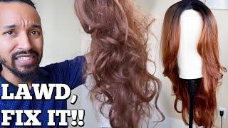 How to Fix an Old Synthetic Wig FAST This wig is 3 years old [upl. by Assenay]