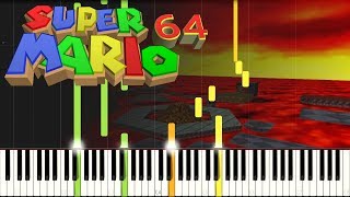 Super Mario 64  Lethal Lava Land  Perfect MIDI [upl. by Stalker]