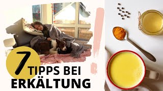 Meine Tipps amp Hausmittel gegen Erkältung  Schnell wieder gesund  Erkältung vorbeugen [upl. by Akinam188]