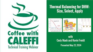 Thermal Balancing for DHW Size Select Apply [upl. by Brantley]