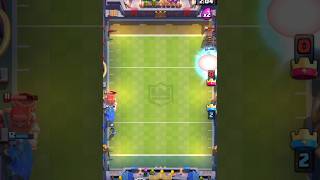 Fastest Touchdown Clutch 💪☠️ clashroyale clashroyaledeck yt ytshorts shorts viral trending [upl. by Einiffit]