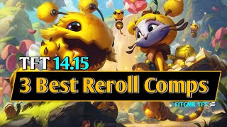 Set 12 TFT Guide  3 Best Reroll Comps  Tier List  1415  Upsetmax [upl. by Thomasin]