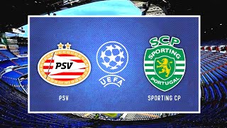 Assistir PSV x Sporting CP ao vivo online 19092024  UEFA World Champions League  FUTEMAX [upl. by Ebony]