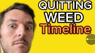 Quitting Weed Timeline What To Expect [upl. by Aileon]