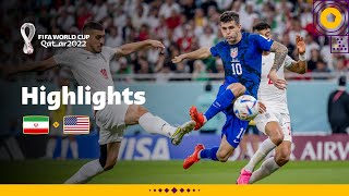 Brave Pulisic wins it  IR Iran v USA  FIFA World Cup Qatar 2022 [upl. by Akemed]