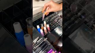 ASMR Makeup Collection Organization  Satisfying Sounds for a Relaxing Declutter [upl. by Sammy]